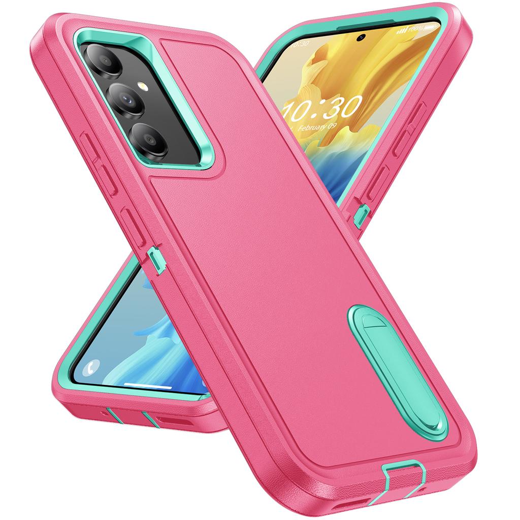Kickstand Dustproof Phone Bag Case for Samsung Galaxy A15 A53 5G A54 A14 A04S A13 S23 FE S22 Ultra S24 Plus Shockproof Cover
