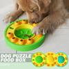 Игрушки для собак Wisdom Медленное протекание Кормление Обучение дрессировке домашних животных Карусель Автоматическая кормушка Головоломка Интерактивный дозатор еды для домашних животных
