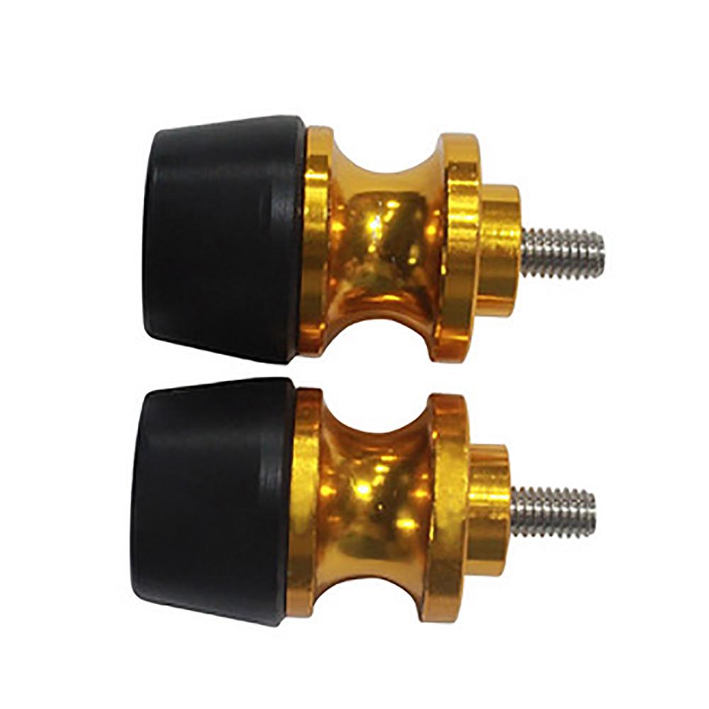 Pair CNC 6mm Swingarm Spool Slider Stand Screws Bolt For Yamaha MT-09 2014-2021