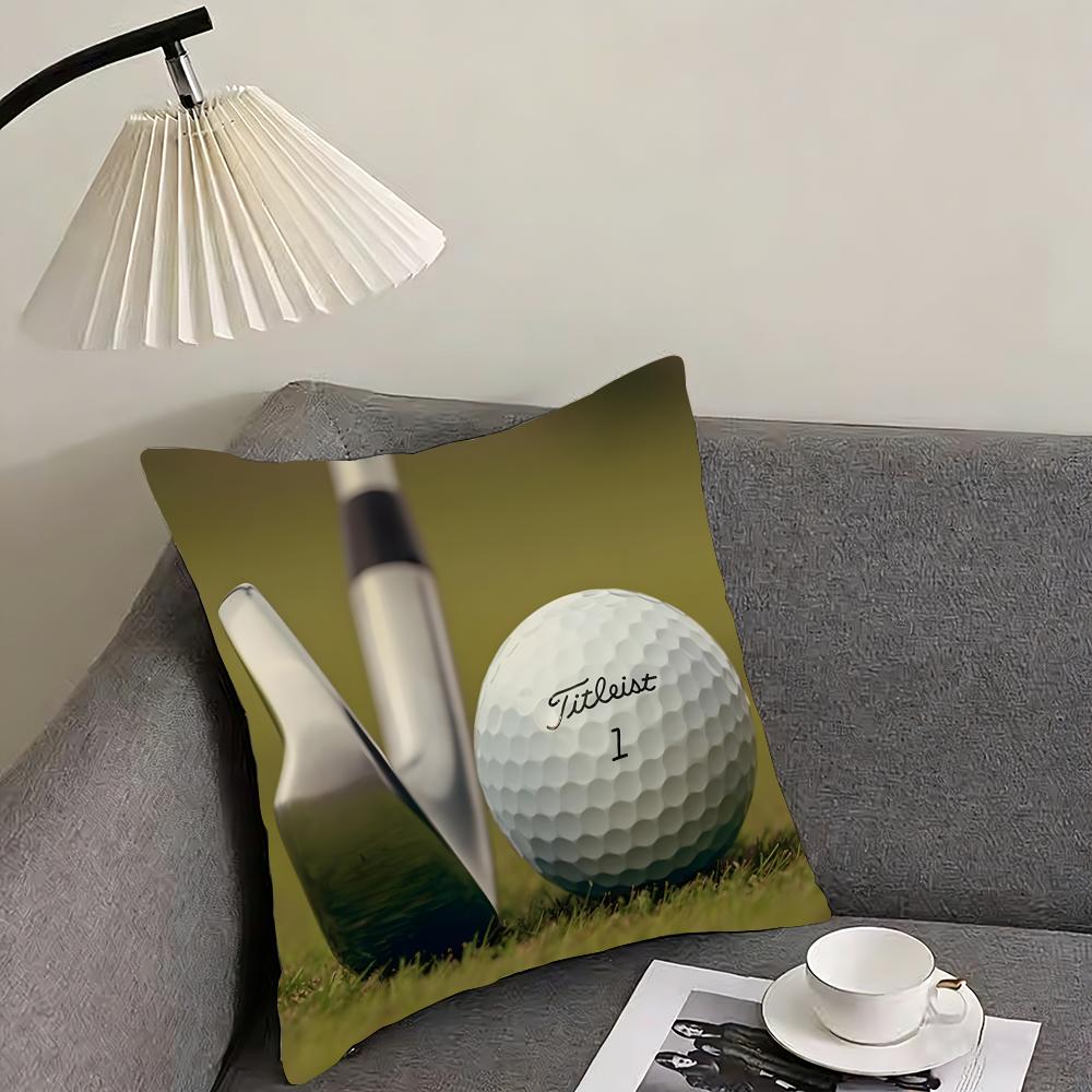 TTitleist Brand Cushion Cover Pillowcase Ultra Soft Skin Friendly Fabric Cloud Like Comfort Concealed Zipper