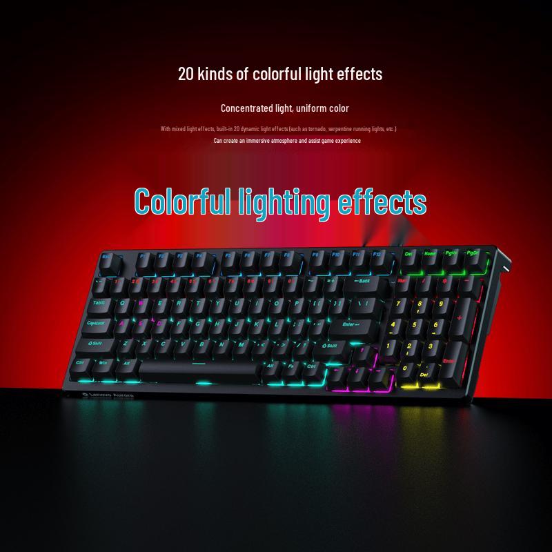 Lenovo GK10 98L Hot-Swappable Mechanical Gaming Keyboard