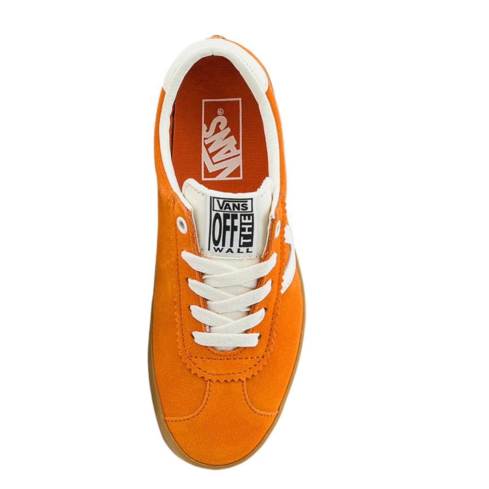 Vans Sport Low Comfortable Versatile Low-Top Skate Shoes Unisex Sneakers Orange VN000CQR52K