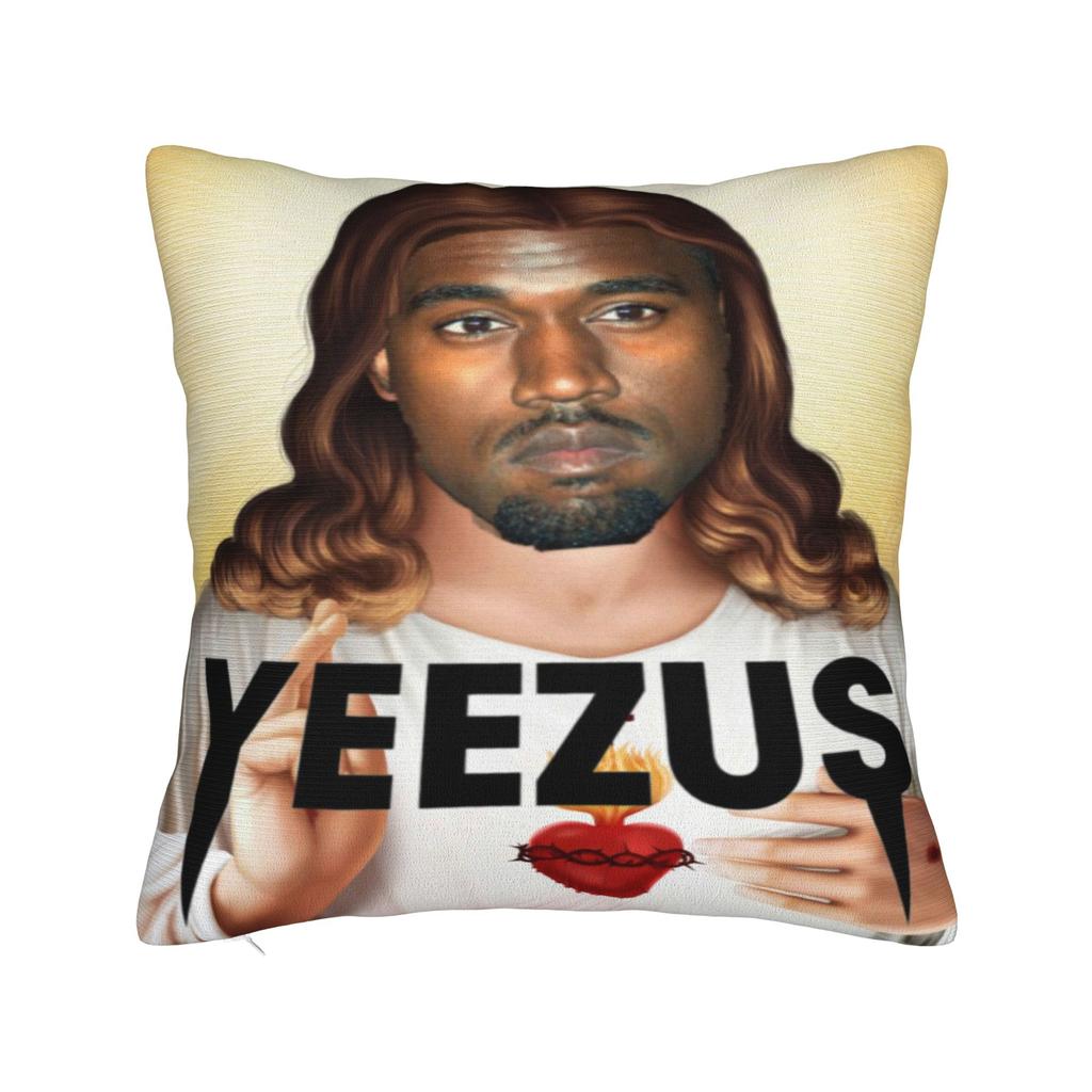 K-kanyes w-wests смешные мемные наволочки Чехол для подушки Подушки Новый стиль Декор дивана Молния Разные размеры
