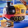 1 Набор Магнитная Железная Дорога Конструктор Игрушка Поезд DIY Развивающий Детский Электрический Поезд Пазл Трек Игрушка со Знаками Дорожного Движения Малыши Мальчики Девочки Подарок