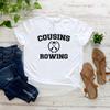 Cousins Rowing T-Shirt Cousins Beach Tshirt The Summer I Turned Pretty T Shirts Women T-shirts Short Sleeve Tee Streetwear Top