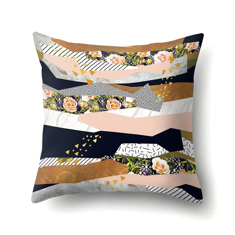 Polyester Pillowcase Automobile Decoration Home Printed Pillowcase