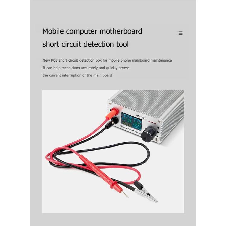 Naughty Bird HR1520 ShortKiller Pro with LCD Display Motherboard Circuit Detection Tool Box Short Circuit Burning Repair Tool