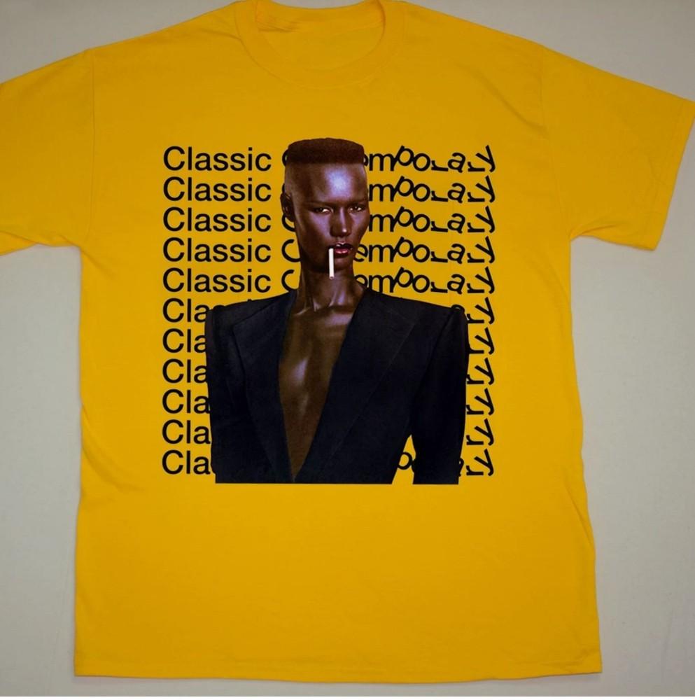 Rare Grace Jones Classic Contemporary Gold Size S-5XL T Shirt Unisex T-Shirt