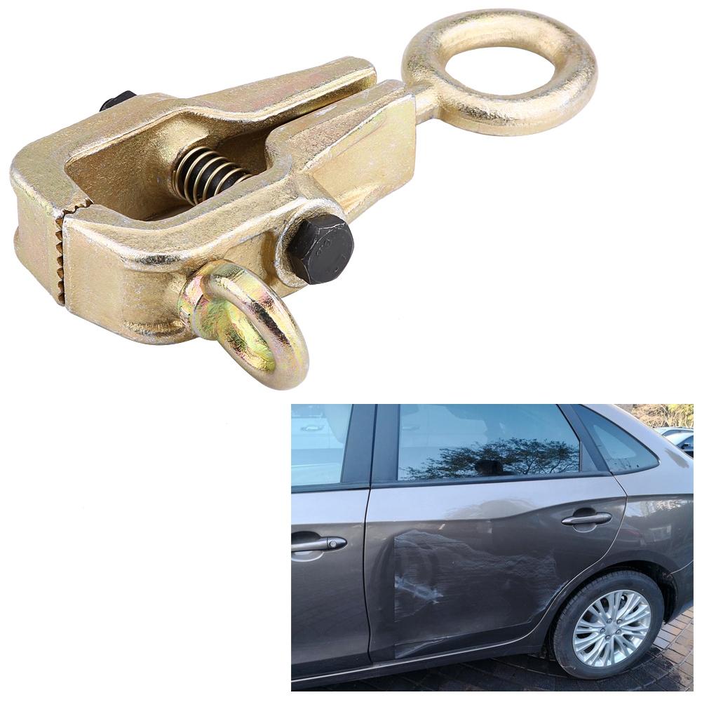 5-тонный верхний и прямой 2-сторонний самозатягивающийся захват для рамы, тяговый зажим для ремонта кузова автомобиля