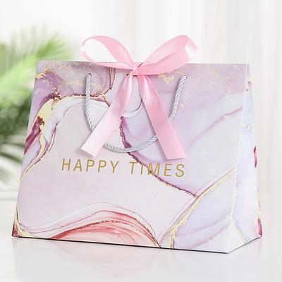 Ins Style, Подарочный пакет, Новогодний подарочный пакет, Ленточный подарок, Новый стиль, Сувенир, Конфетный пакет, Праздничный пакет, Подарочный пакет с бантом