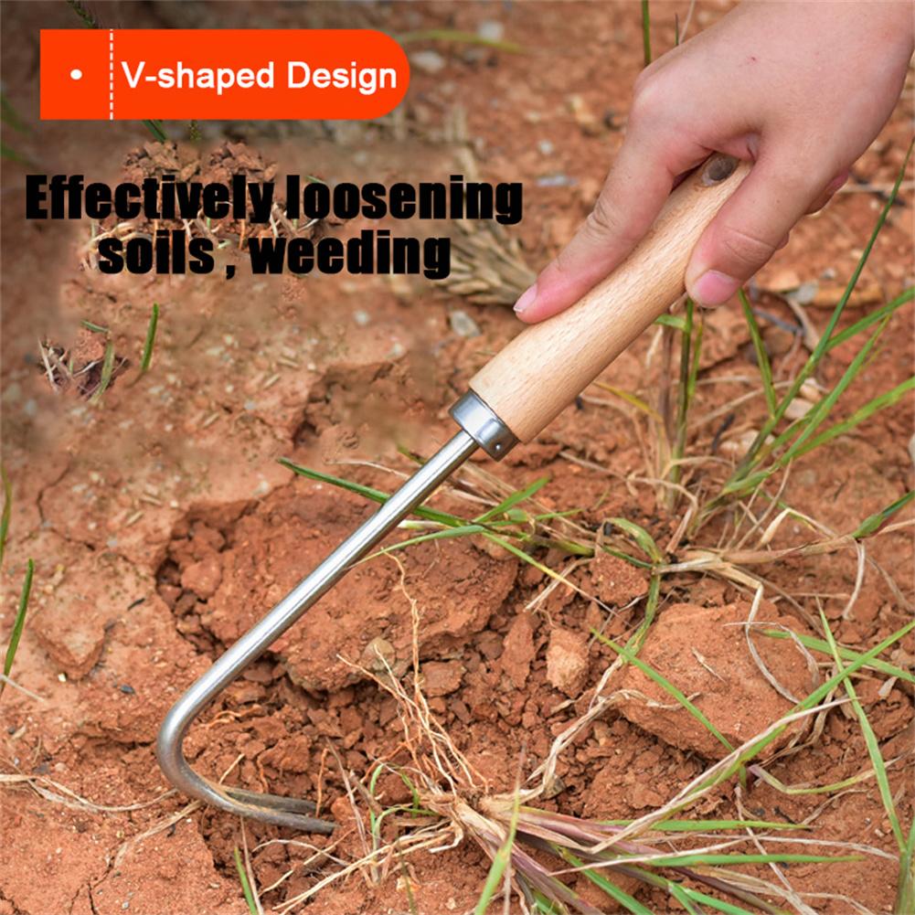 Садовые инструменты для прополки травы, садовый крючок для прополки, средство для удаления корней травы для двора, фермы, посадки, ручные инструменты