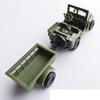 Сборная модель 4D Longchan 1/72 Американский джип Willys
