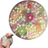 Stress Relief Floral Picky Pad Anxiety Toy Pad Pick Pad Fidget Decompression Toy  for Adults Kids