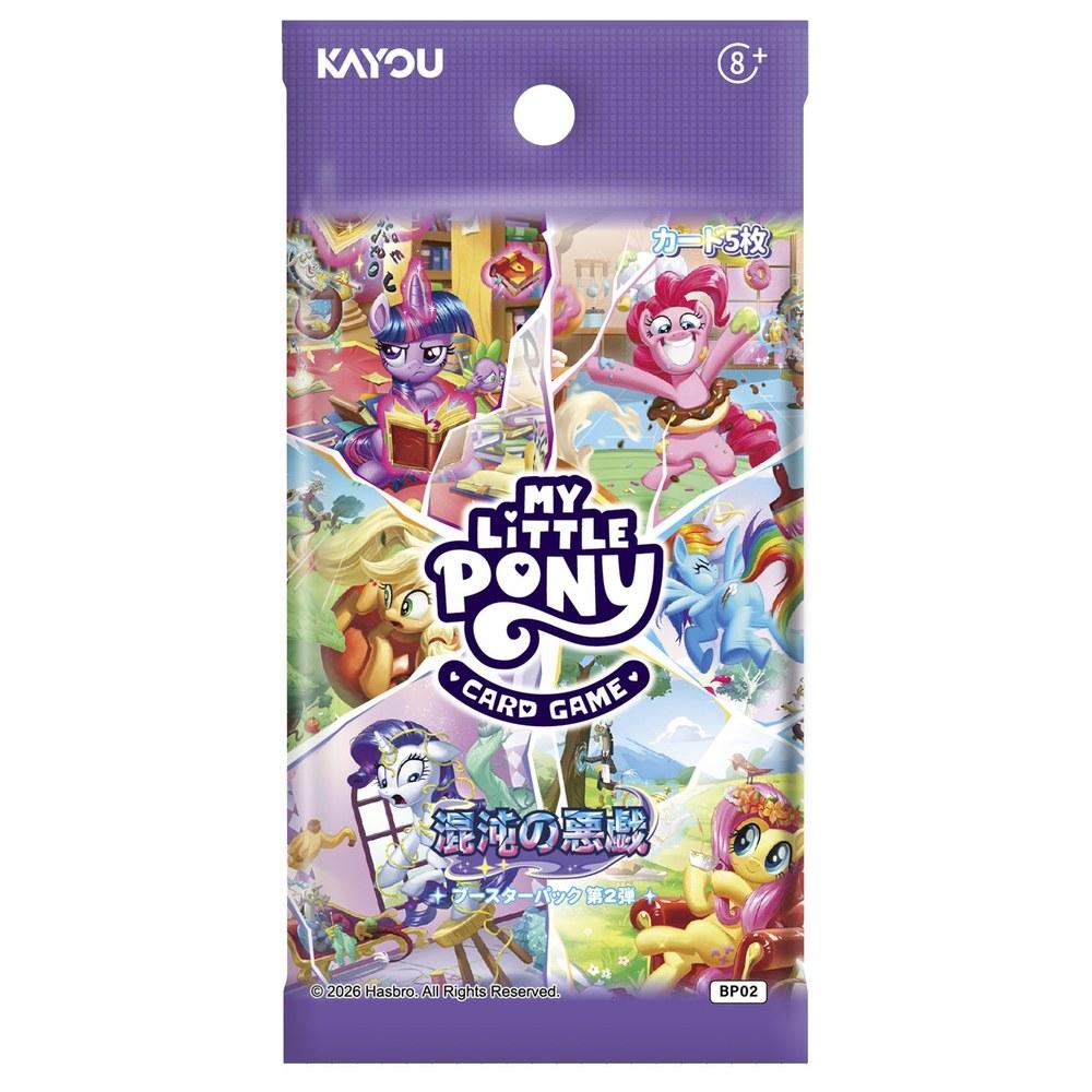 KAYOU My Little Pony Коллекционная карточная игра Хаос и Шалость 002-JP Коробка 20 Пачек