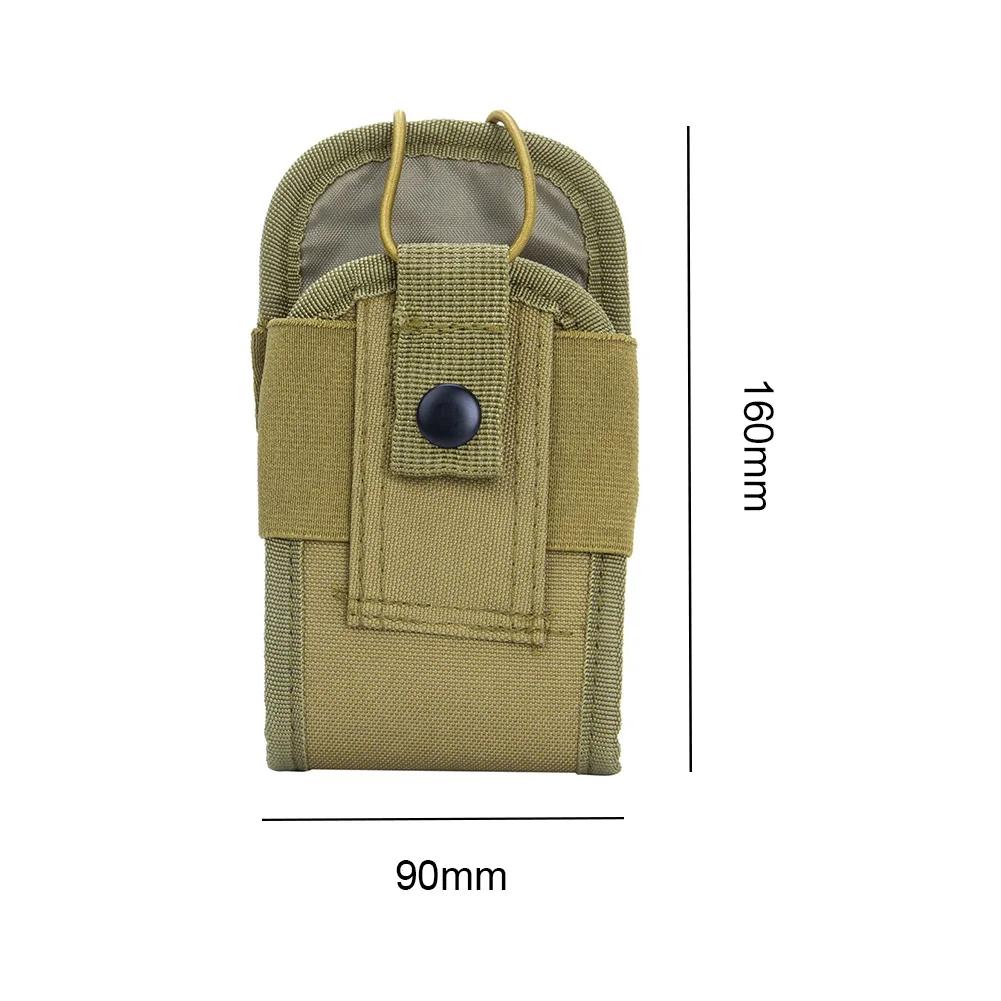 20D Walkie Talkie Bag Case Holder for Kenwood BaoFeng UV-5R BF-888S 1000D Tactical Molle Radio Walkie Talkie Pouch Waist Bag