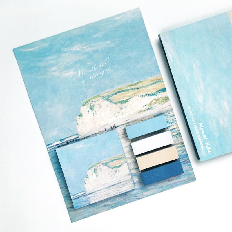 325Pcs Creative Cute Girl Heart Shaped Message Memo Set DIY Scrapbook Material Memo Book Can Paste School Office Supplies