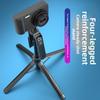 1.8m Bluetooth Selfie Stick With LED Lamp Selfie Stick Stand Telescopic Selfie Stick  Home