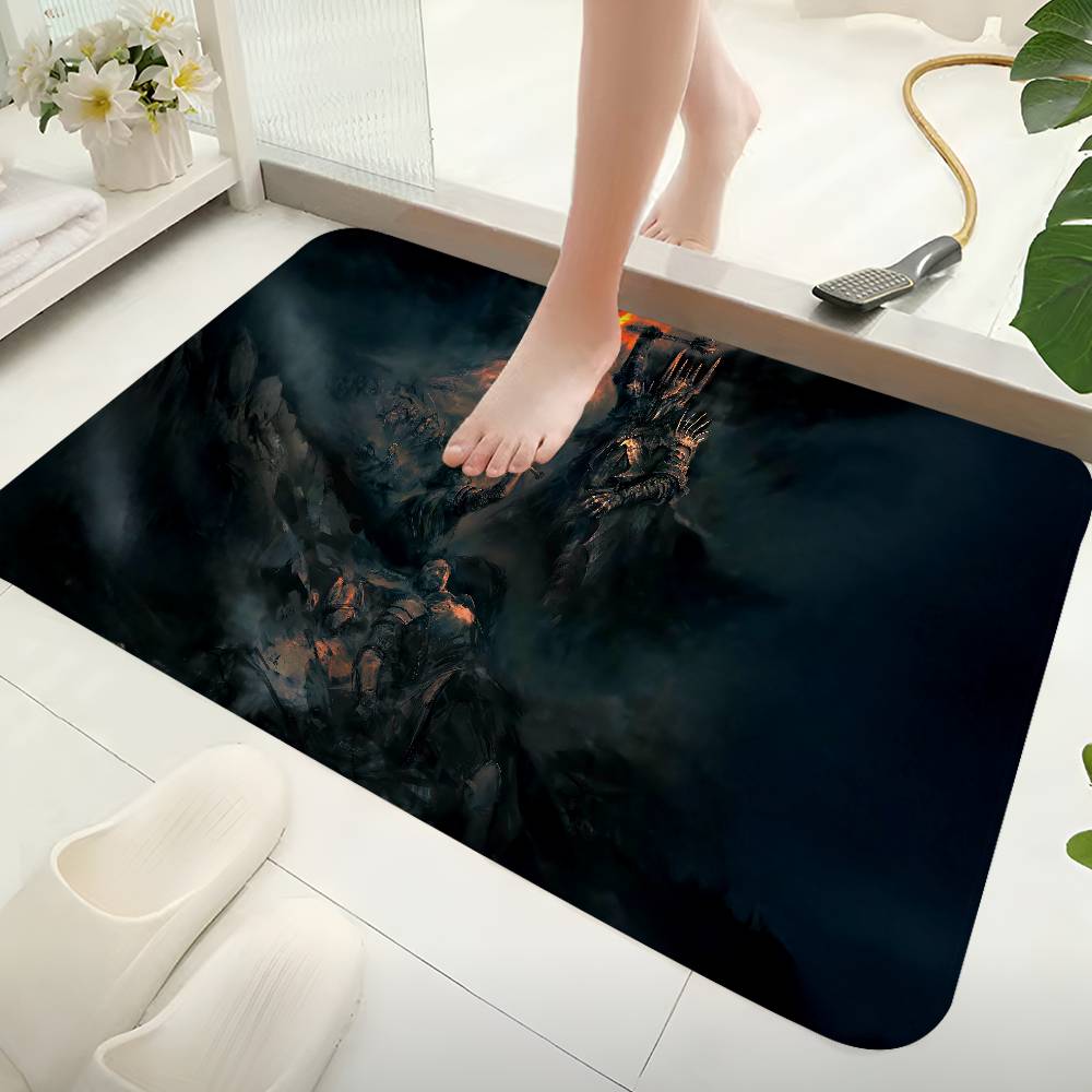 The L-Lord Of The R-Rings Movie Floor Mat Rectangle Anti-slip Home Soft Badmat Front Door Indoor Outdoor Mat Hotel Decor Mat