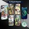 Чехол для телефона с кротом для iPhone 17, 16, 15, 14, 13, 12, 11 Plus, Pro, магнитный, для беспроводной зарядки Magsafe
