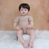 BZDOLL 60 см мягкая силиконовая кукла реборн для маленьких мальчиков для девочек 24 дюймов тканевое тело милый подарок на день рождения игровой домик игрушка