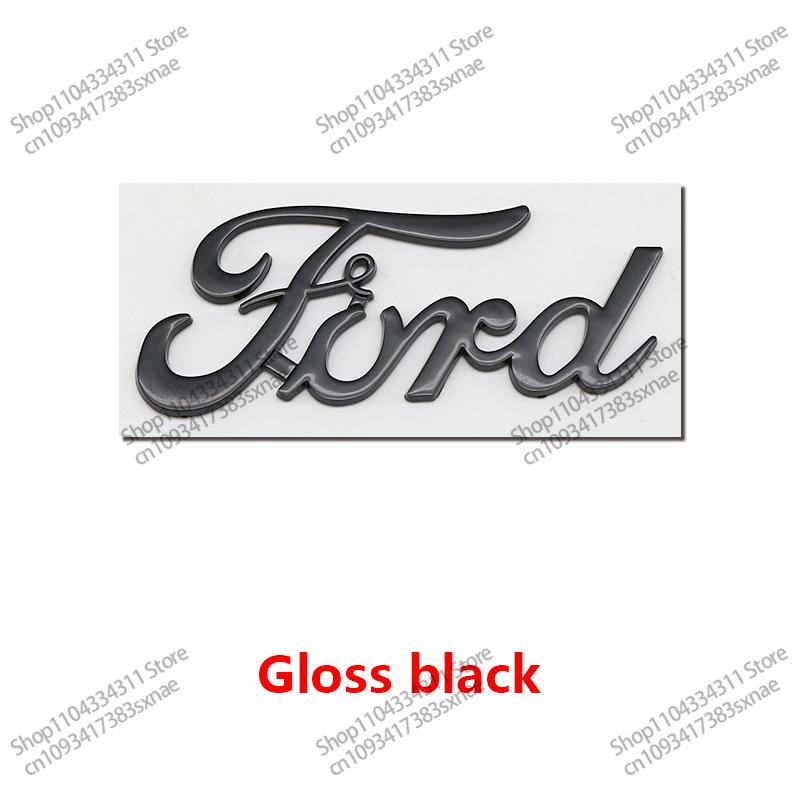 AJH1 1Pc 3D ABS Letter Rear Trunk Badge Emblem Replacement For Ford Focus MK3 MK4 MK6 MK7 Auto Tuning Exterior Styling Accessory