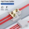 Conductor Brass High Power Splitter High Power Wire Connector Quick Terminal Block  Electrical