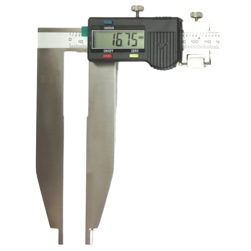 FregocS Multi-Function Digital Long Jaw Caliper, 300mm, Outside and Inside Measurement, Millimeter and Inch, DLONGCA-01