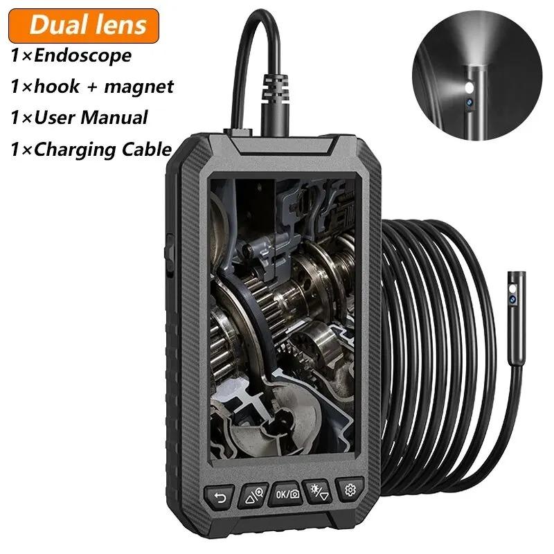 5,0-дюймовая IPS 1080P HD эндоскопическая камера с 3 объективами и классом водонепроницаемости IP67
