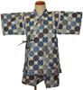 Round Made In Variable Summer Summer Room Wear [Warudo] Children's Jinbei, Boys, Kids, Jinbei, Pattern, Beige, Japan, Weave, 100% Cotton, Sizes 90,