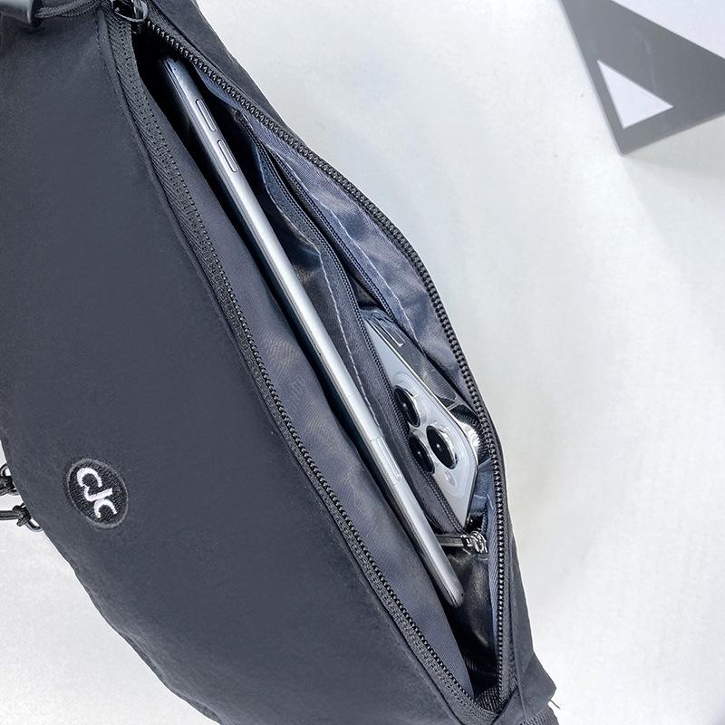 Японская ультралегкая водонепроницаемая сумка кроссбоди из ткани Оксфорд, универсальная, одноплечевая, нейлоновая, легкая и простая сумка-седло на грудь