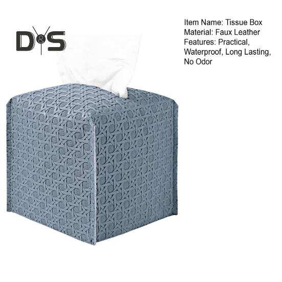 Tissue Box Cover Disposable Paper Hand Towels Holder Modern Minimalist Design Easy To Use Waterproof Tissue Holder Versatile Decor