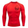 Men Compression Shirt for Workout Quick Dry Eren Yeager Print Top Breathable Sweat Absorbing Fit Fitness T-Shirt Sweat-Resistant