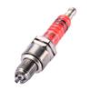 WOOSTAR Свеча зажигания A7TC A7TJC 3 электрода GY6 50cc-125cc для мопеда скутера ATV Quadcopter 2 Pack