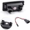 2Pcs LED License Plate Lights Number Lamp for BMW E82 E46 E92 E93 E39 E60 E61 E84 E70 E71 E72 F22 F30 F32 F33F10 F11 F80 Powered by High Power SMD