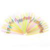 50Pcs Fruit Juice Cocktail Straws Beach Party Umbrella Plastic Drinking Straws