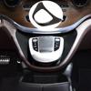 Для Mercedes Benz V Class V250 V260 2015-ABS центральное управление мультимедиа стиль углеродного волокна наклейка на панель авто
