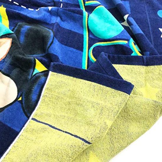 Marushin Towel Disney Mickey Mouse Star 2125017800 Children's Blanket, Icon, Yellow,