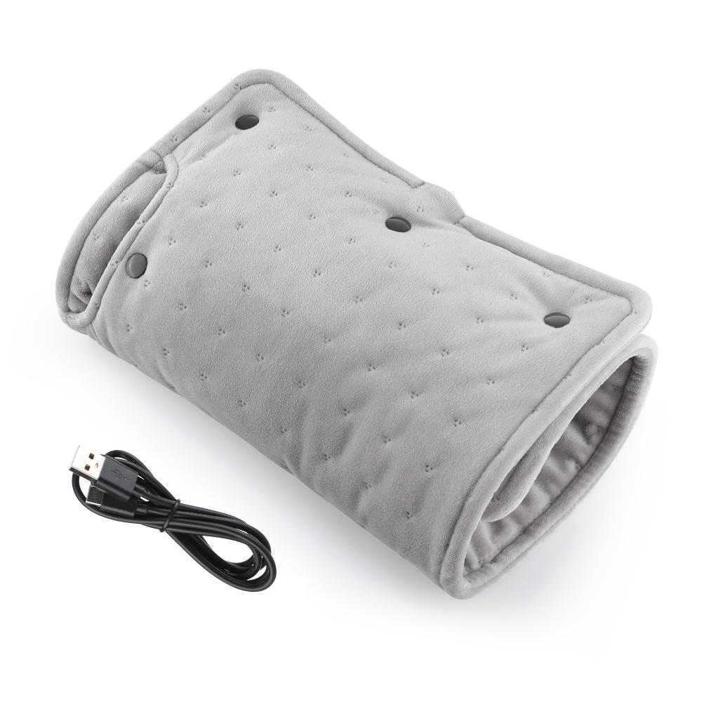 USB Portable Hand Warmer Rechargeable Plush Reusable Electric Foot Heater for Home Winter Hand Feet Abdomen Keep Warm