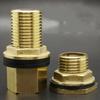 Различные 1/2" 3/4" 1" BSP Резьбовые Латунные Фитинги-Переходники для Подключения к Резервуару для Воды, Фитинги для Отверстий в Резервуаре, Соединители, Адаптеры для Дома и Сада, Сливные Фитинги