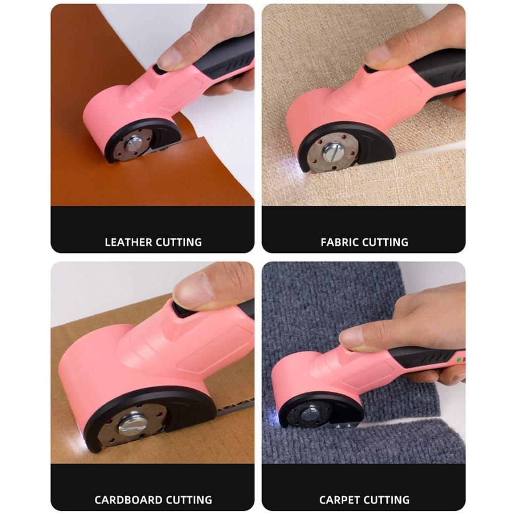 Электрические ножницы ручные одежда кожа портной ткань ножницы маленькие ковер литиевые электрические ножницы