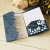 F26C Delicate Graduation Hat Metal Cutting Dies Craft Die Cuts Embossing Script Dies for DIY Scrapbooking Diary Embellishment