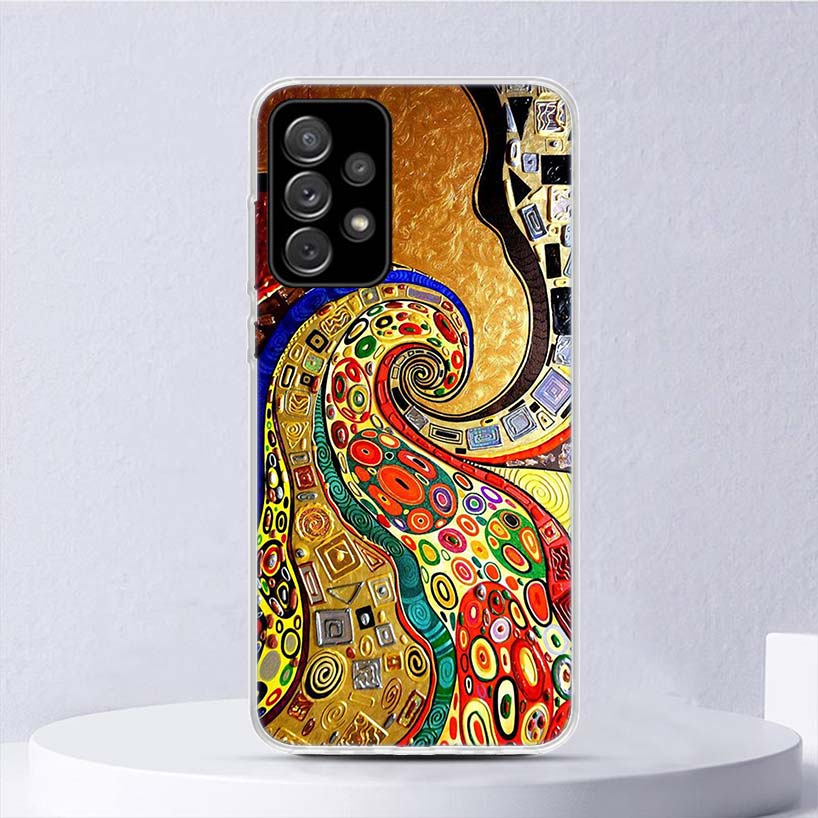 Мягкий чехол Kiss by Gustav Klimt для Samsung Galaxy A52 A53 A32 A22 A12 5G, чехол для телефона A33 A23 A13 A72 A73 A02S A03S A42 Coq