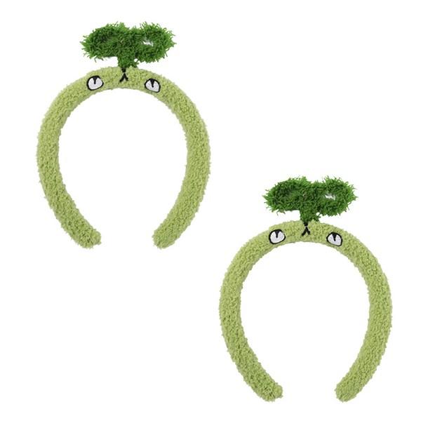 Living Duo Party Headband Halloween Greeting Item, Four Cuts of Life Props, 2 Pieces In One Set