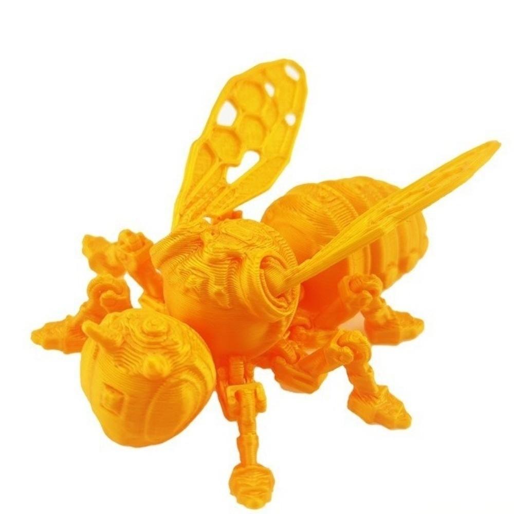 Movable Joint Mechanical Bee Toy Wing Joints Movable Joint Insect Toy Home Decorations