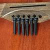 Acoustic Guitar Bridge Pins with Bridge Pin Puller Remover Ebony Acoustic Guitar Bridge Pins Pegs String Nail Remover