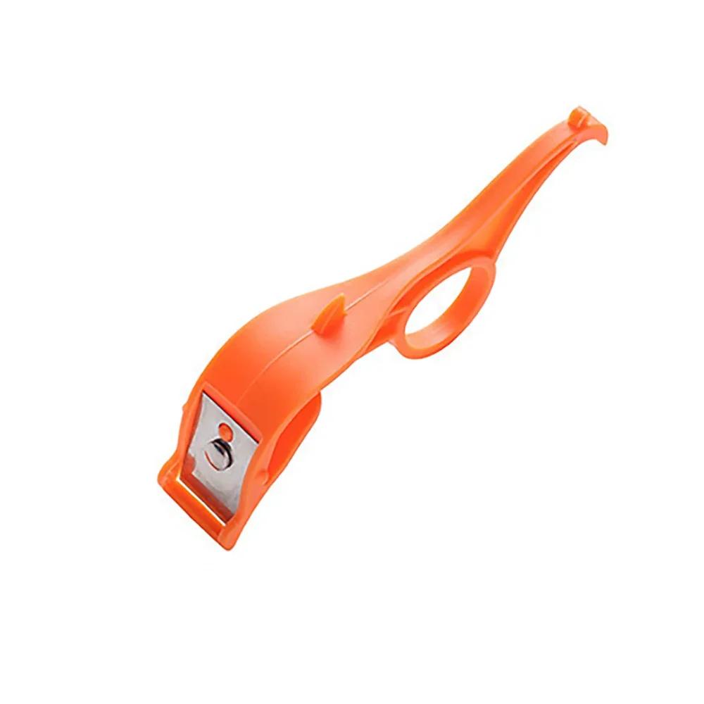 Овощечистка для фруктов, яблока, киви, апельсина, овощечистка из нержавеющей стали, портативная ручная машина для очистки картофеля, кухонные инструменты