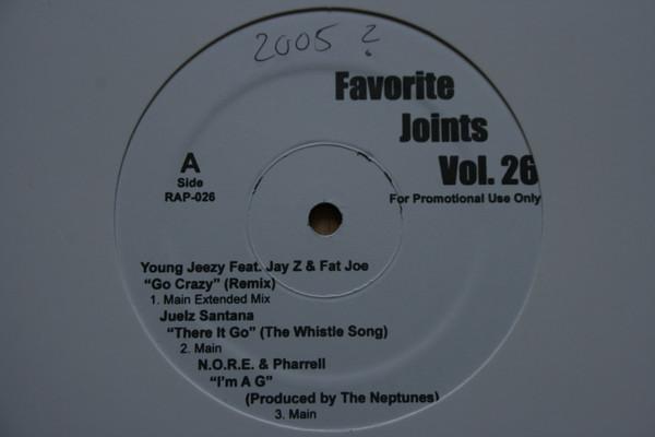 12inch Record VARIOUS - Favorite Joints Vol. 26 RAP026 Favorite Joints US Rap & Hip-Hop/R&B Used