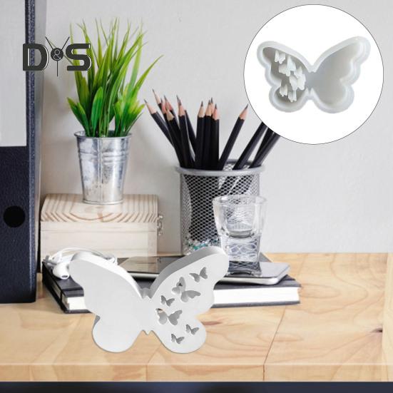 Силиконовая форма в виде бабочки, пасхальная простая в использовании гипсовая форма, многоразовая антипригарная силиконовая форма для литья поделок из эпоксидной восковой штукатурки