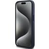 Etui do iPhone 15 Plus Guess Hardcase Triangle Logo Niebieskie