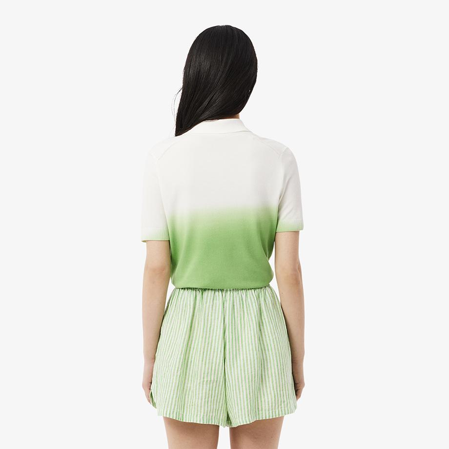 Lacoste Женский градиентный свитер-поло AF9279-55GQBI